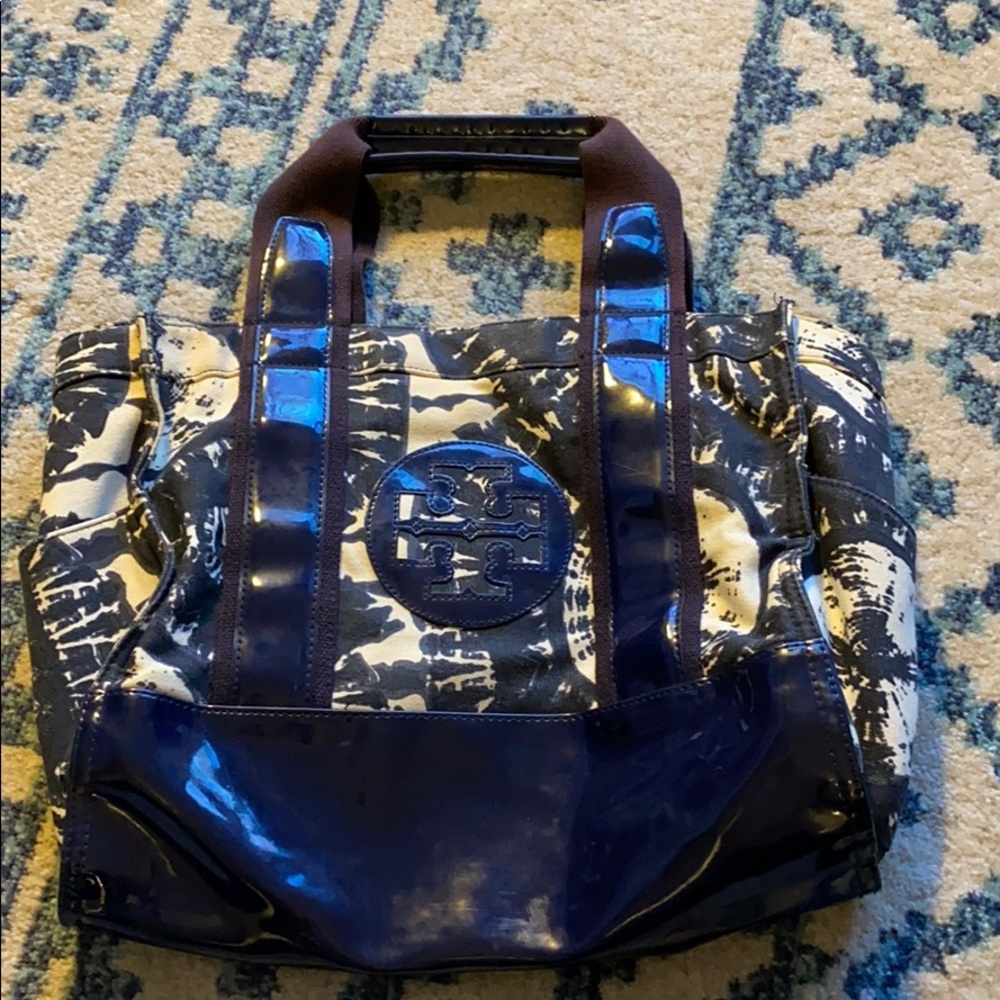 Tie- dye Tory Burch Ella Tote